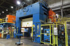 McKay #SE4-500-136-84, Blanking Line, 500 ton, 12" stroke, 75" Shut Height, 20" adj, 15-60 SPM, 136" x84" bed - Image 1