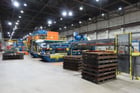 McKay #SE4-500-136-84, Blanking Line, 500 ton, 12" stroke, 75" Shut Height, 20" adj, 15-60 SPM, 136" x84" bed - Image 5