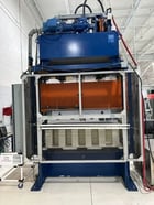 50 Ton, Macrodyne #MPZ-50, 4-post hydraulic press, 20" stroke, 36" daylight, 72" x 30" bed - Image 4