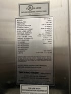 44" width x 37" D x 44" H Thermotron #FM-64-55-S, Temperature & Humidity Test Chamber, 10-90 deg. C., 208V. - Image 3