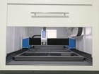 Bescutter #Cube-1313, IPG continuous wave fiber laser, 1400 watt, 51" X, 51" Y, 5" Z, 4' x 4' sheet, air - Image 5