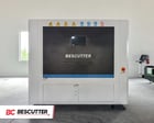 Bescutter #Cube-1313, IPG continuous wave fiber laser, 1400 watt, 51" X, 51" Y, 5" Z, 4' x 4' sheet, air - Image 9