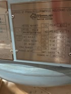 20 gallon Pfaudler, clamped top glass lined reactor, 150 psi internal, 125 psi jacket, unused, 2020 - Image 3