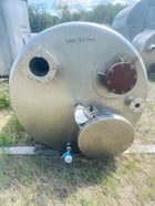 1000 gallon Perry Products, Stainless steel tank, 60" dia. x 86" straight side, dished top, slight cone bottom - Image 2
