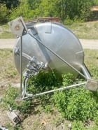 1000 gallon Perry Products, Stainless steel tank, 60" dia. x 86" straight side, dished top, slight cone bottom - Image 8