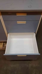 Fisher Hamilton, Casework w/Gray Countertop, 80" L x 30" width x 36" H - Image 3