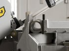 8.66" x 11" Hyd-Mech #DM-10, horizontal bandsaw, pneumatic vise, foot pedals - Image 4