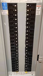 225 Amp. Westinghouse, PRL3, PowRLine Panelboard, (42) Main & Breakers, 3 Phase, 4-Wire, 480Y/277 V - Image 3