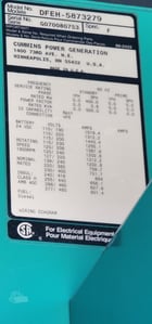 400 KW Cummins #QSX15, standby diesel generator set, 3 phase, encl, 2124 hours - Image 9