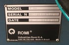 14" x 40" Romi #T-14, engine lathe, 7" swing over cross slide, inch/metric, 3-jaw 6" chuck, 2-Axis digital - Image 6