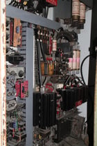 Memco #200, embossing roll, 38"-64" adjust.base, 100 HP, complete w/hyd.unit, #18508 - Image 9