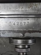 Bridgeport #Series-I, vertical knee mill, 9" x42"tbl., 1 HP step pully head, 2-Axis digital read out, 80-2720 - Image 10