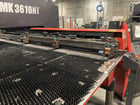 33 Ton, Amada #EML-3510NT, CNC turret punch, 58 station, 4 automatic index, 2000 watts, 10' x5' tbl., 3-work - Image 2