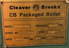 500 HP Cleaver-Brooks #CBW-700-500, 150 PSI, Steam Boiler, Natural Gas, 19,950,000 BTU/hr, 2002 - Image 4