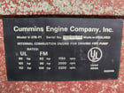 86 HP Cummins #V-378-F1, Driving Fire Pump Engine Internal Combustion 59 Hours - Image 2