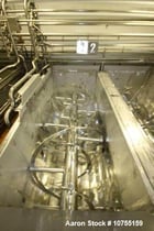 270 cu.ft. Stainless Steel Double ribbon blender, 75 HP, center discharge, non-jacketed trough approx. 144" L - Image 8