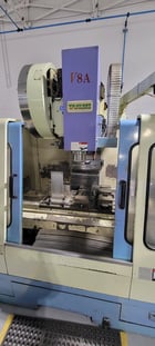 Takumi #V8A, CNC vertical machining center, Mitsubishi Meldas 500 Control, 31" X, 20" Y, 18" Z, 8000 RPM, 24 - Image 2