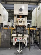220 Ton, Aida #NC1-2000(2), single crank gap frame press, 9.84" stroke, 17.72"Shut Height, 4.33"adj., 25-50 - Image 2