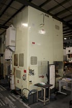 630 Ton, Aida #K1-6300, knuckle joint press, 8.66" stroke, 18.5" Shut Height, 1.94"adj, air clutch & brake - Image 3