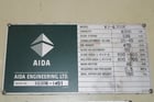630 Ton, Aida #K1-6300, knuckle joint press, 8.66" stroke, 18.5" Shut Height, 1.94"adj, air clutch & brake - Image 9