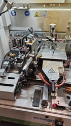 Biesse #Akron-1430, edge bander, heavy duty guillotine, standard EVA glue system, 2014 - Image 4