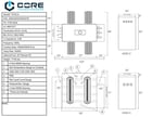 2000 KVA 4160 Delta Primary, 480Y/277 Secondary, SUB, proCORE( immediate shipment available) - Image 4