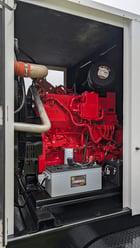 300 KW Cummins #C300D6R, diesel generator, sound attenuated enclosure, 240/480 Volts, 5846 hours, 2012 - Image 10