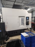 Brother #Speedio-R650X2, 40 ATC, 25.6" X, 16.7" Y, 17.1" Z, 16k RPM, #30, 17 HP, chip conveyor, rotary table - Image 9