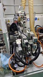 Biesse #Akron-1440A, single sided edge bander with corner rounding & pre-milling, 2016 - Image 7