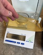 Mettler Toledo #AB104, analytical balance, draft shield, 3 doors - Image 2