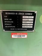 Reishauer #UL-1800, thread grinder, 1800mm length of grind, aerospace faciltiy, excellent cond., 1981 - Image 8