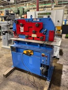 Kingsland #50XA, Ironworker, 50 ton, 7" throat, 4" angle, 4 HP, S/N 788896, 50XA - Image 1