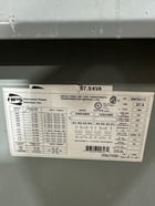 37.5 KVA 240/480 Primary, 120/240 Secondary, Hammond #NMF037LE, Single Phase, Dry Type, MNF037LE - Image 4