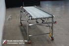 22-3/4" wide x 8' long, Best Industrial, Stainless Steel Belt Conveyor, 34" infeed height, variable speed - Image 2