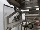 Ghazarian Welding Inc #2-STAGE, Tote Dump, 304 Stainless Steel, w/ surge hopper & vibratory conveyor, 48" x - Image 2