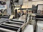 30" x 25" Hyd-Mech #V-25APC-120, automatic vertical bandsaw, tilt frame, 62' powered conveyor, 75-350 FPM - Image 4