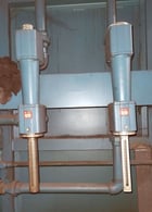 10' width x 18' D x 5' H Williams Industrial, car bottom furnace, 1450&deg;F, gas, Eurotherm 2604 temperature - Image 5