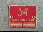 17" x 42" YATES-AMERICAN, on a 6x2x3' bench. Engineers hobby machine.3/4hp. Wired 110. 12" adjustable tool - Image 1