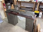 17" x 42" YATES-AMERICAN, on a 6x2x3' bench. Engineers hobby machine.3/4hp. Wired 110. 12" adjustable tool - Image 2