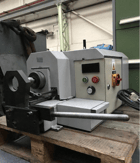 2" Evantech #DBF50, 1/8"-2" OD, manual vise, vari-speed w/digital display, tooling - Image 1