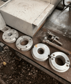 2" Evantech #DBF50, 1/8"-2" OD, manual vise, vari-speed w/digital display, tooling - Image 9