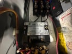 30 Amp. Square D, fusible disconnect with motor starter contactor, 600 Volts, low hours - Image 5