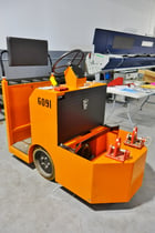 Taylor Dunn #EO-D-34-51, electric tugger cart, 2008 - Image 1
