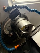 Akira-Seiki #SL-20, CNC lathe, Mi-645 Control, 17.7" swing, 6" chuck, 1.7" bar, chip conveyor, 2019 - Image 6