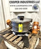 24" SWECO #LP24S64WC, low profile screener, 5" H decks, 6" diameter out, 8" diameter in, 4" diameter dust - Image 1