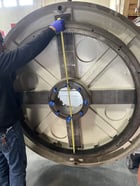 72" vertical turret lathe, 4-jaw chuck, vertical lathe - Image 8