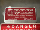 Cincinnati Fan #PB-9, Blower, cast aluminum, 4.5" diameter Inlet, 4" diameter Outlet, 0 HP, 3450 RPM - Image 4