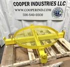 Bulk Bag Lifting Device, carbon steel, 47" x 47" Size, 4.5" L Loop Pockets, 3" Tube Steel - Image 2