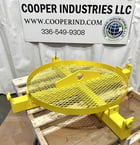 Bulk Bag Lifting Device, carbon steel, 47" x 47" Size, 4.5" L Loop Pockets, 3" Tube Steel - Image 3