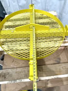 Bulk Bag Lifting Device, carbon steel, 47" x 47" Size, 4.5" L Loop Pockets, 3" Tube Steel - Image 4